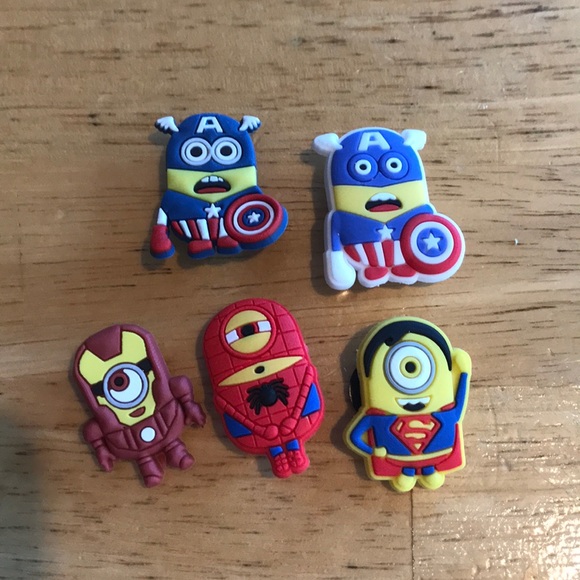 crocs charms marvel